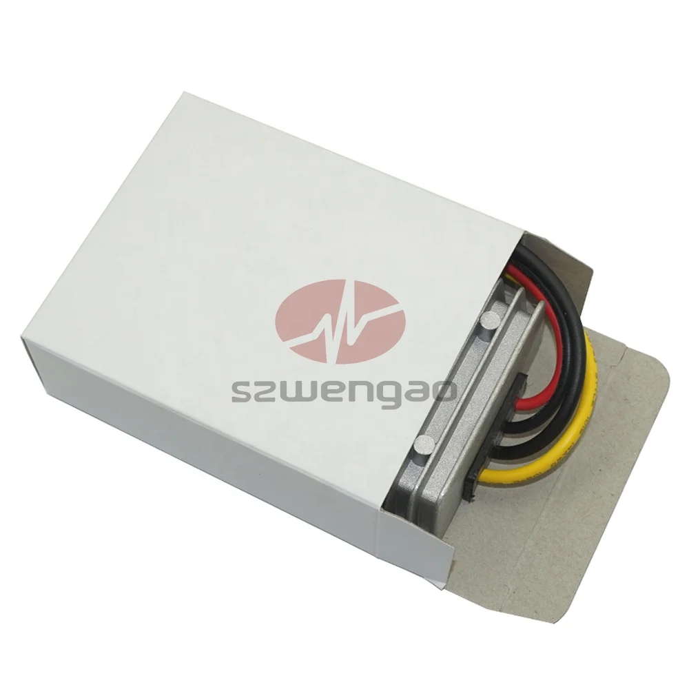 Manufacturer Voltage Regulator DC 24V 36V 48V 60V 72V to DC 12V 10A 15A 20A Step Down Power Converter