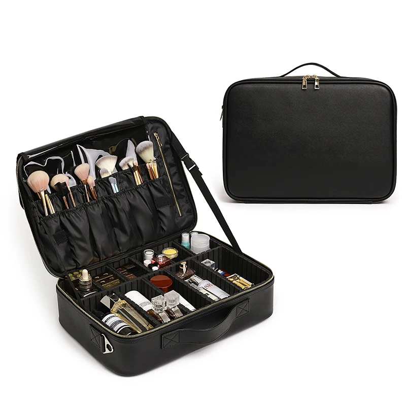 Hot Sale Makeup Organizer Train Case Empty Makeup Compact Case Of Makeup