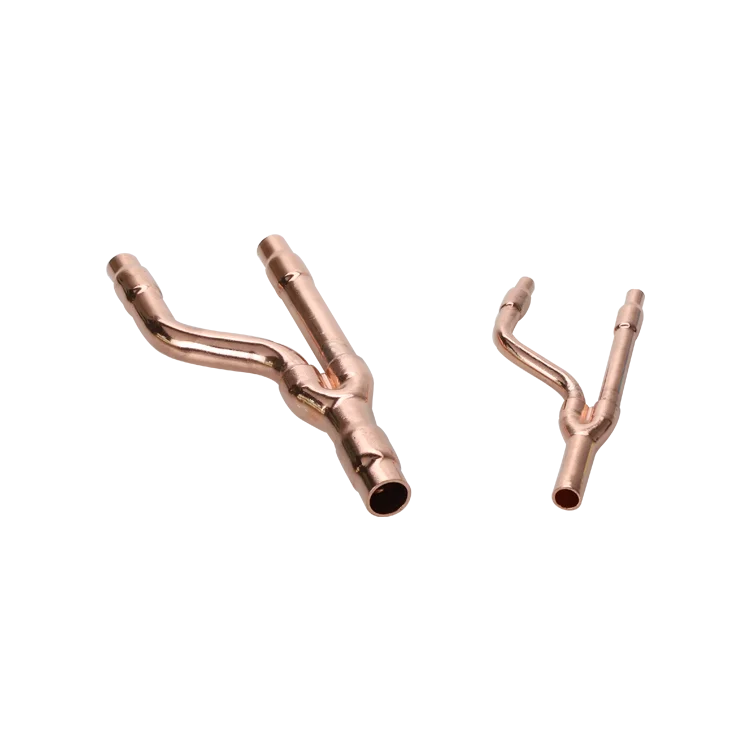 Hengshi Copper refnet branch piping kit refnet joints air conditioning branch pipe