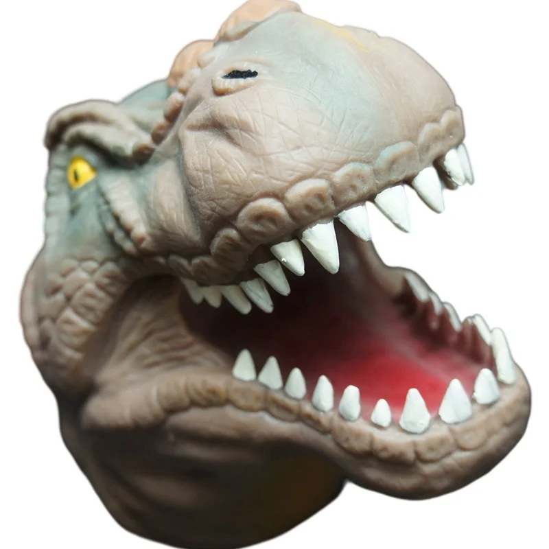Перчатка с головой динозавра T-rex в стиле Юрского