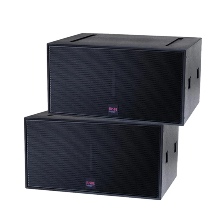 BOS-218 Professionalaudio2cvideo passive professional dual subwoofer 18' bass for dj sound system speaker