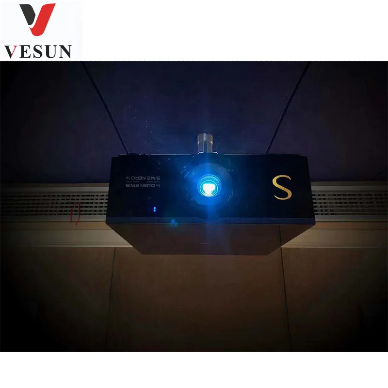  Xyscreens Регулируемый универсальный проектор потолочный кронштейн вешалка vesun LXDJ8-A с выдвижной длинная труба для тяжелой