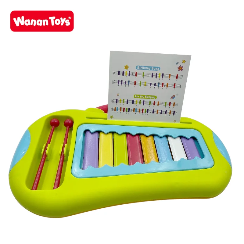 factory direct sale  Musical Instruments Toy Kids Early Educational Musical baby Plastic  portable piano xylophone  toy