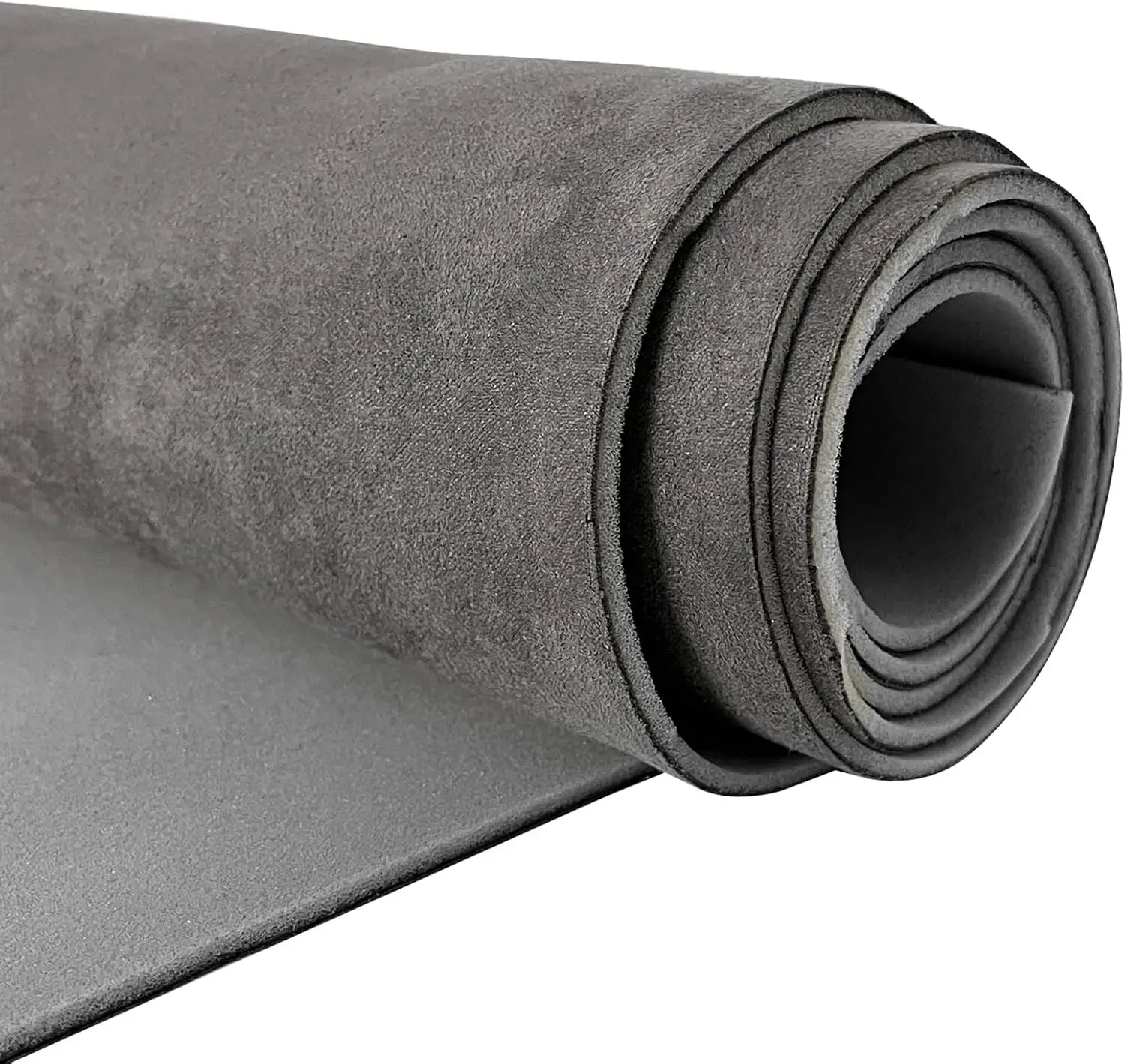 dark grey suede vinyl film Fabric Car Wrapping Vinyl Film alcantara wrap For Car Decoration at best quality