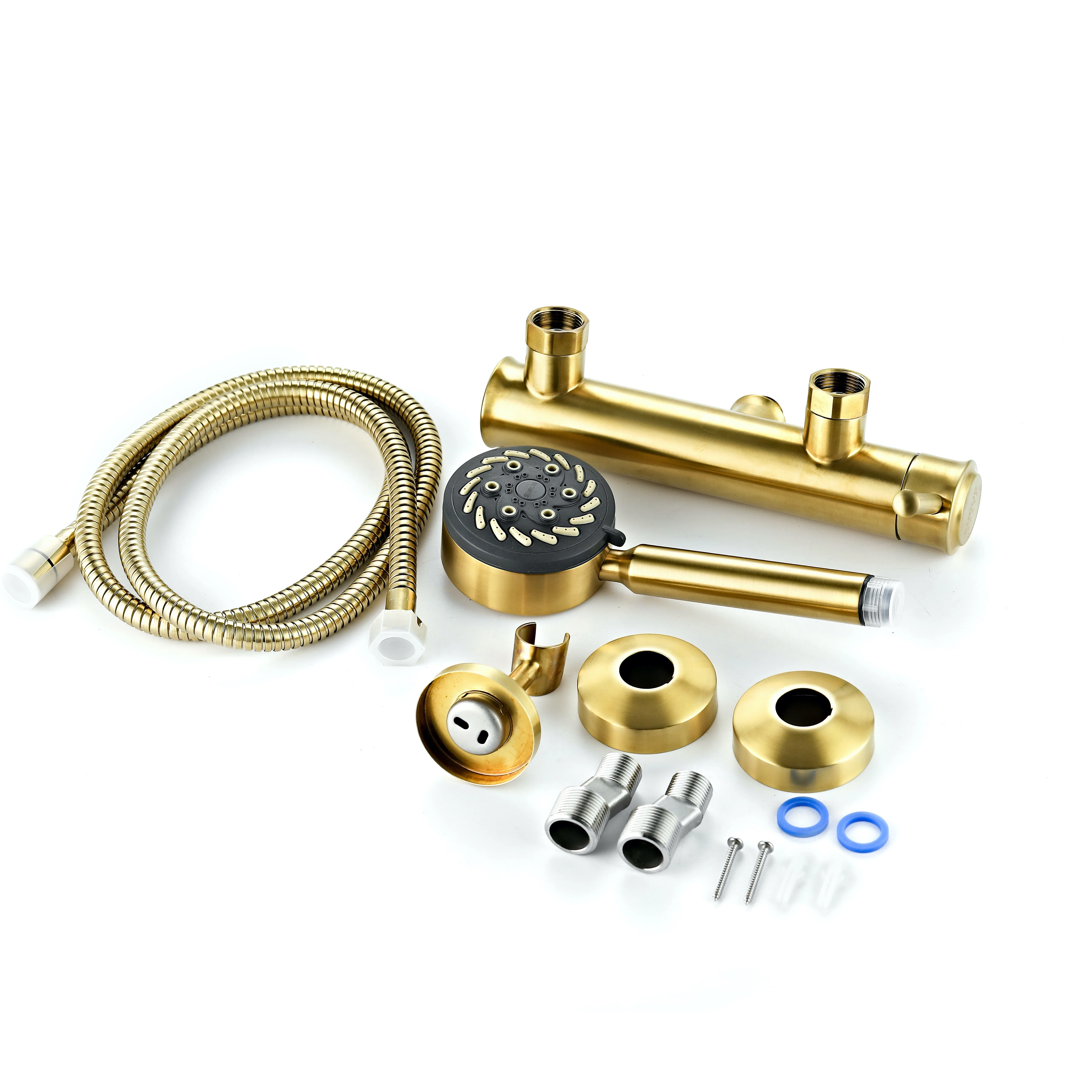 
Gold color antique style bathroom bedroom shower rain faucets stainless steel material high quality shower head 