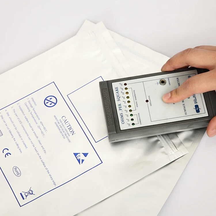 Оптовая продажа от производителя, Антистатическая прозрачная защитная пленка для пластиковых пакетов, рулон алюминиевой фольги