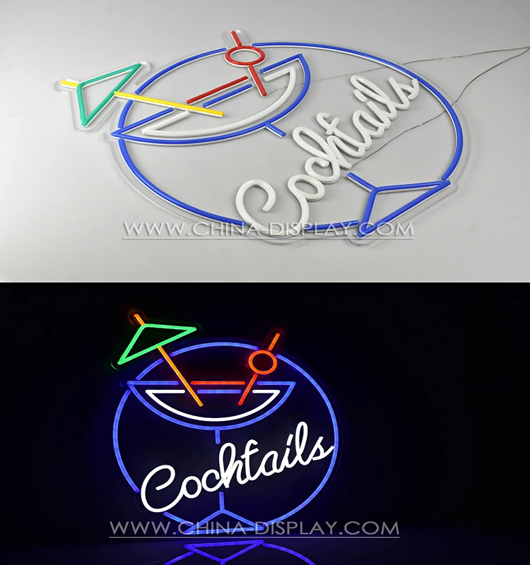 Manufacturer Dropshipping Wedding Bar Home Decor Custom Light Letters Neon Led Illuminated Sign