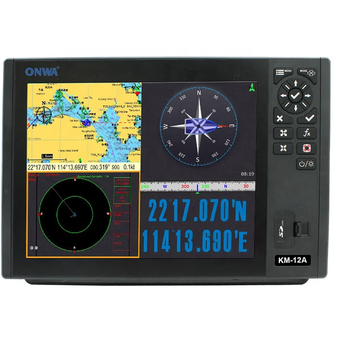 KM-8 (новинка) ONWA гироборд с колесами 8 дюймов морские GPS плоттер многофункциональный дисплей поддерживает расширенные возможности