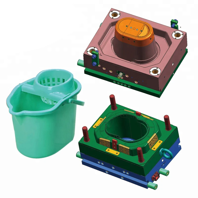 High Quality Customized Plastic Paint Bucket Mold Injection Bucket Mold