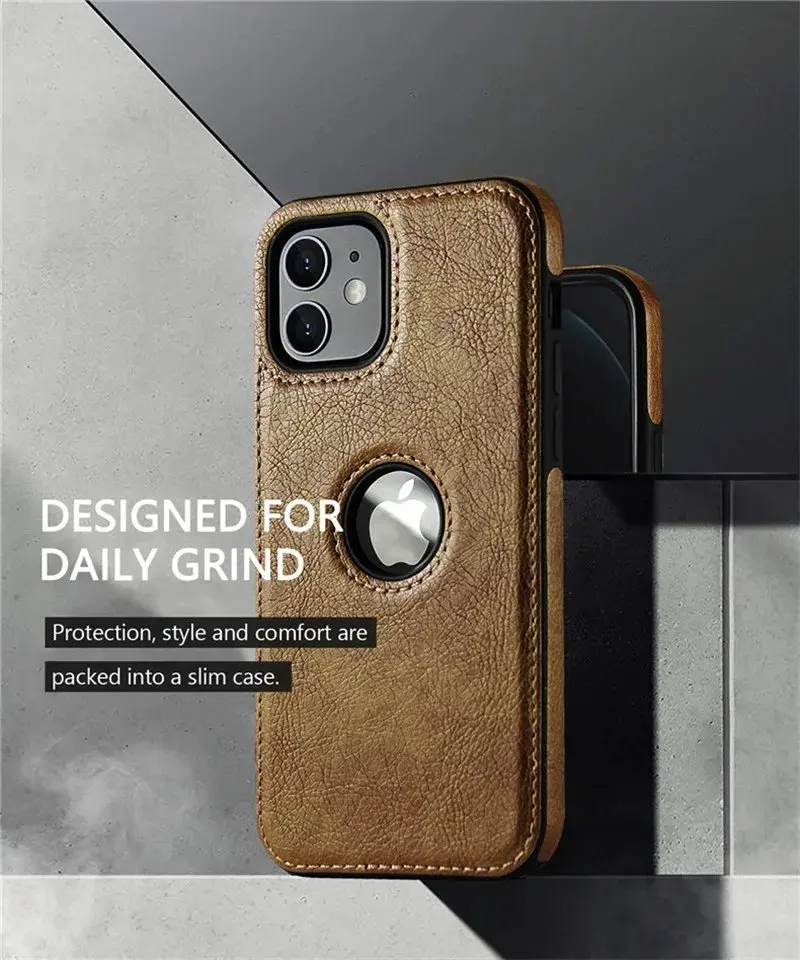 Slim Mobile Phone Bags sublimation pu leather phone case Back Cover For iPhone 6 7 8 Plus Xs Xr 11 12 13 14 Pro Max Luxury Case