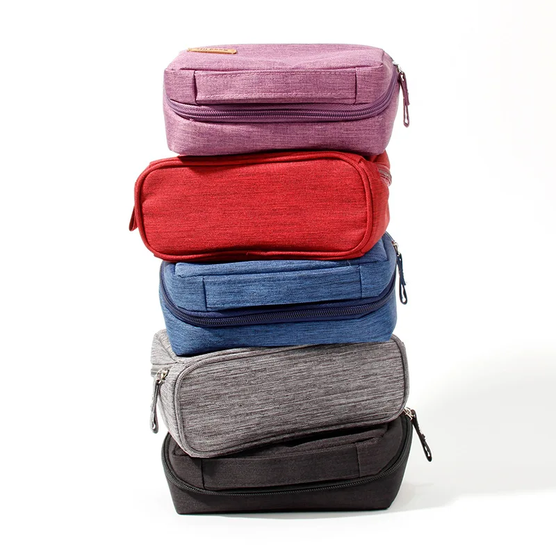 Multifunctional travel digital cable storage bag lightweight waterproof travel electronic accessories organizer pouch