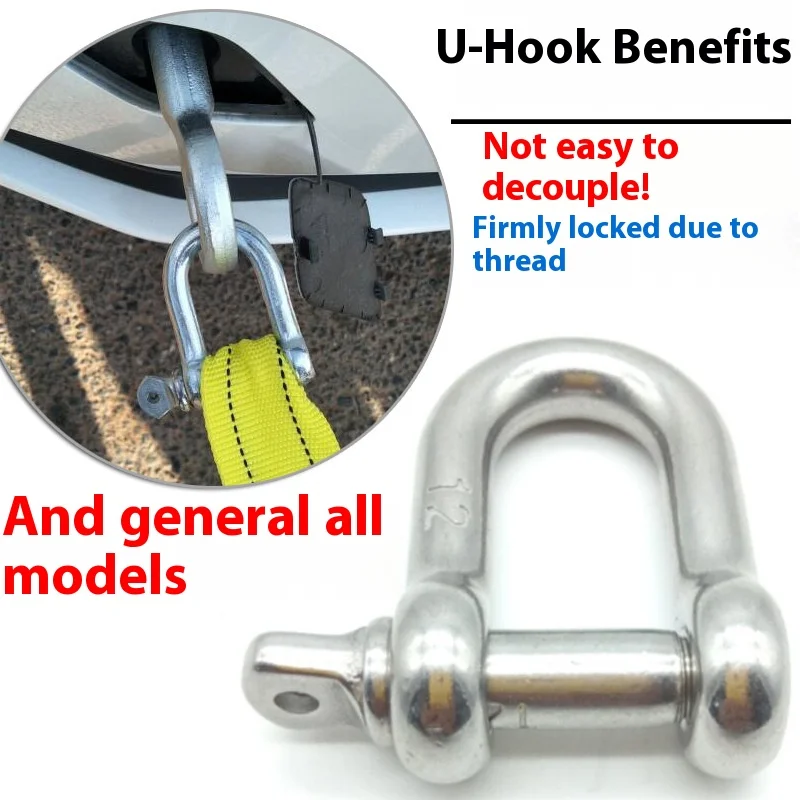 Heavy Duty Vehicle Polyester Cargo Belt Emergency Tow Rope Car Tow Strap with good price