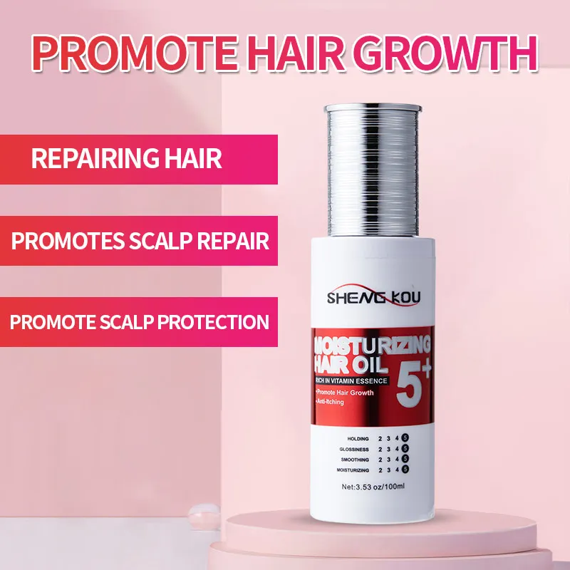 Custom logo private label growth shiny scalp repair argan oil anti-Itching hair growth oil for black women private