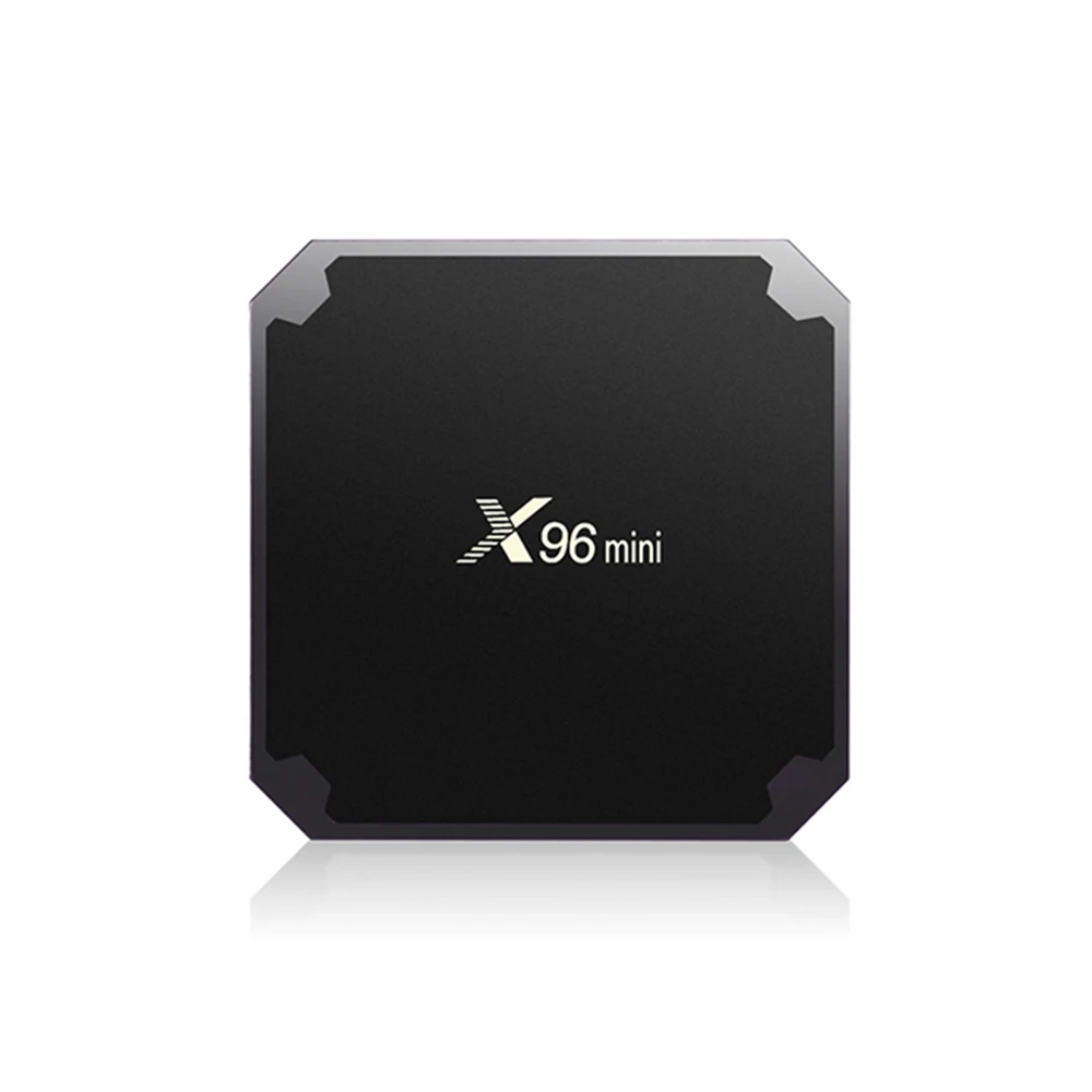 Factory direct sell real 4K M3U playlist Android tv box Amlogic S905W X96 mini Ram 2GB Rom 16gb tv box set top box
