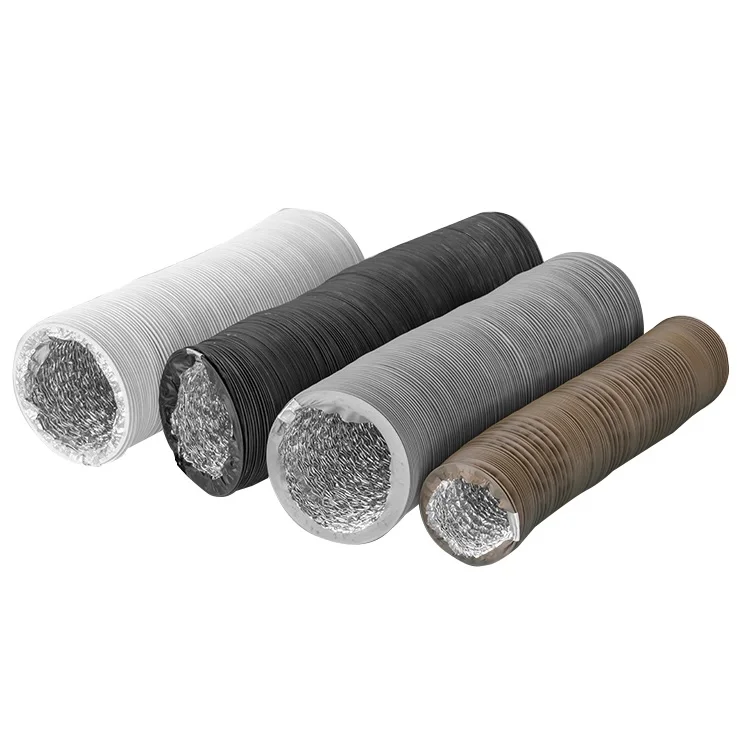 flexible ducting hvac duct Aluminum Flexible Pvc Duct Hose 6inch