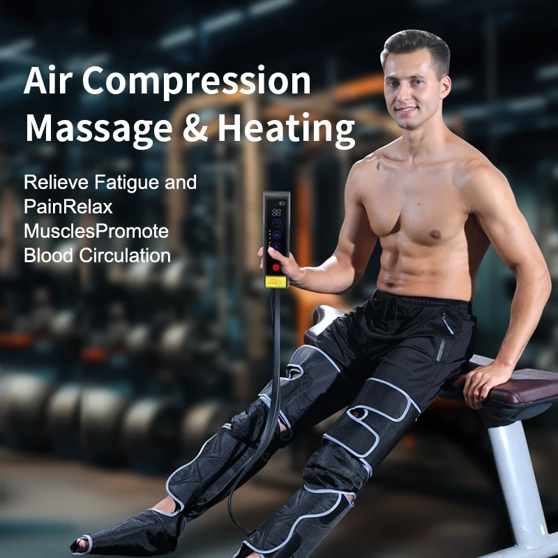 2024 Amazon Hot Sale Electric Air Compression Leg Massage Machine with Heat for Circulation and Pain