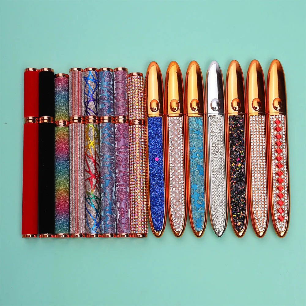 Best selling waterproof liquid eyeliner Black pencil and mascara set hot cosmetic product lashglue glue pen eyeliner