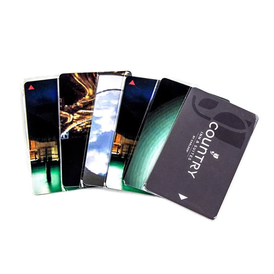 Printing Pvc Rfid Chip Business Hotel Id Card Hotel Key Card For Access Control System