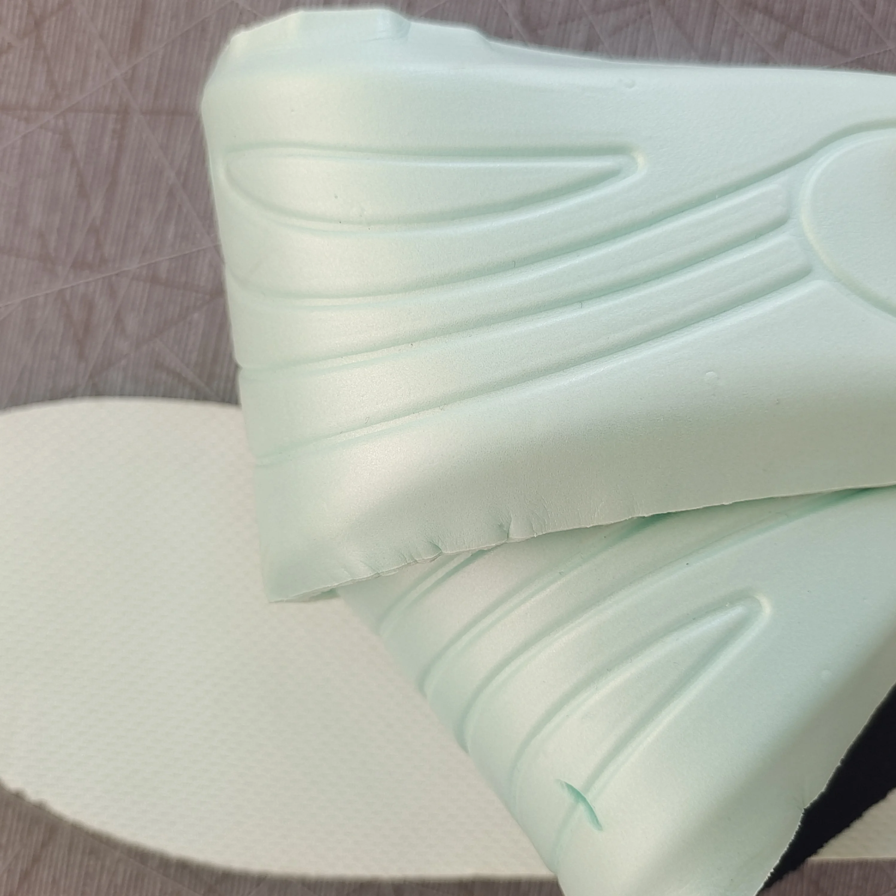 insole pad pu foamed oem factory insole  black white green  sport shoe pad