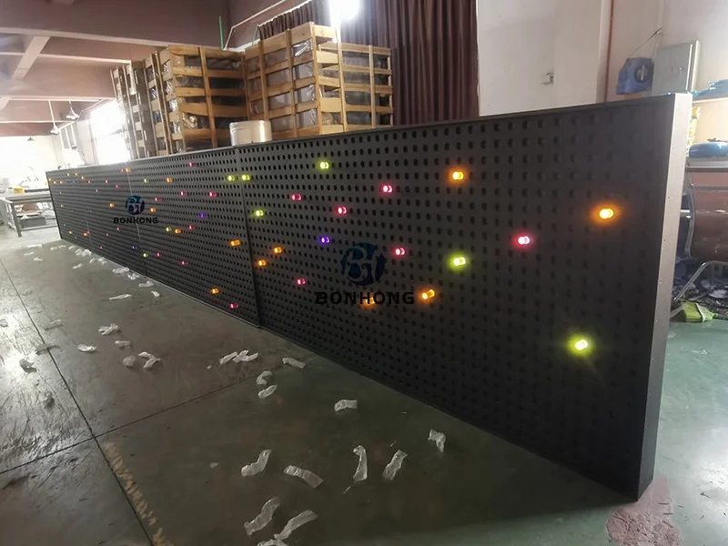 Bonhong High Quality Giant Lite Brite Interactive Wall Educational Games Light Up Peg Board For Kids Sensory Room