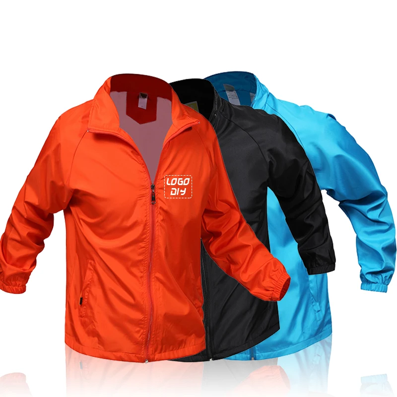 New design Reflective pullover windbreaker two tone Custom wholesale cheap men windbreaker jacket