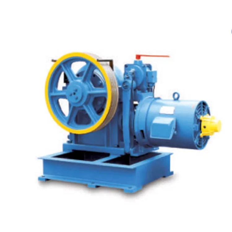Sigma Manufacture Control System Accessory Geared Elevator Motor Traction Machine