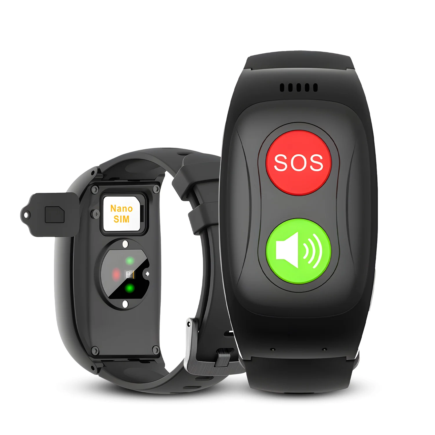 Latest Fall Alarm Sim Card Uric Acid Blood Lipid Monitor LBS Location With Camera sos watch mens smart watches 2024