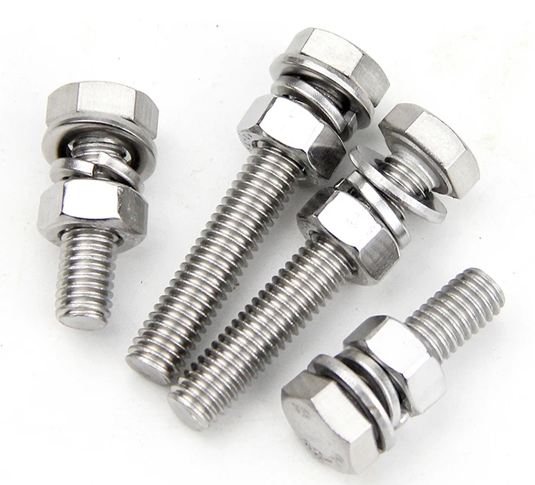 Stainless Steel Hexagon Head Bolt DIN933 SUS 304 Bolts Factory Price Supply