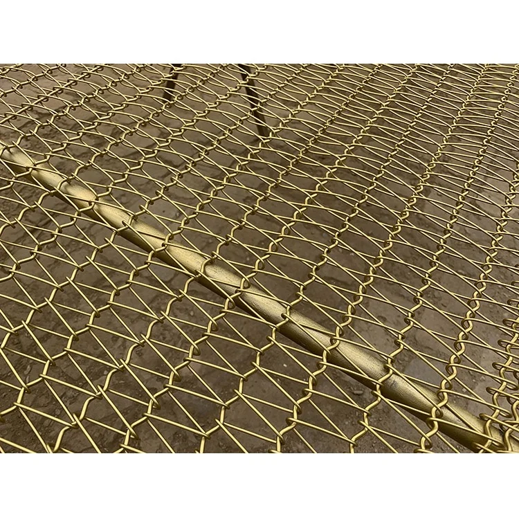 Room divider screen wall decoration colorful lightweight chain link metal coil drapery wire mesh curtain