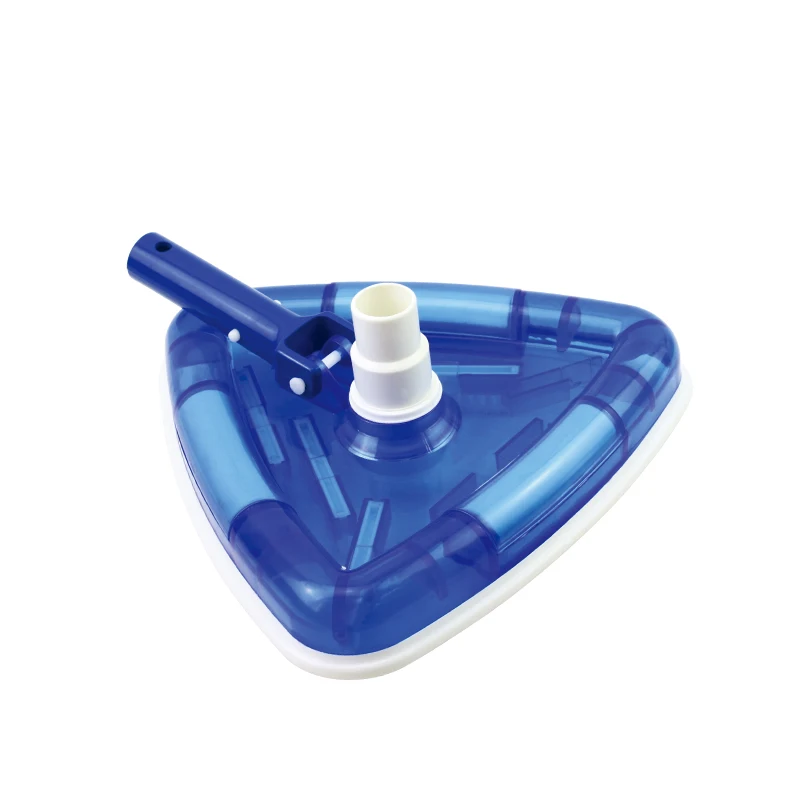 Heavy weighted Vacuum Head, Triangular VAC Head Aquarium Pool Accessories with see through transparent body