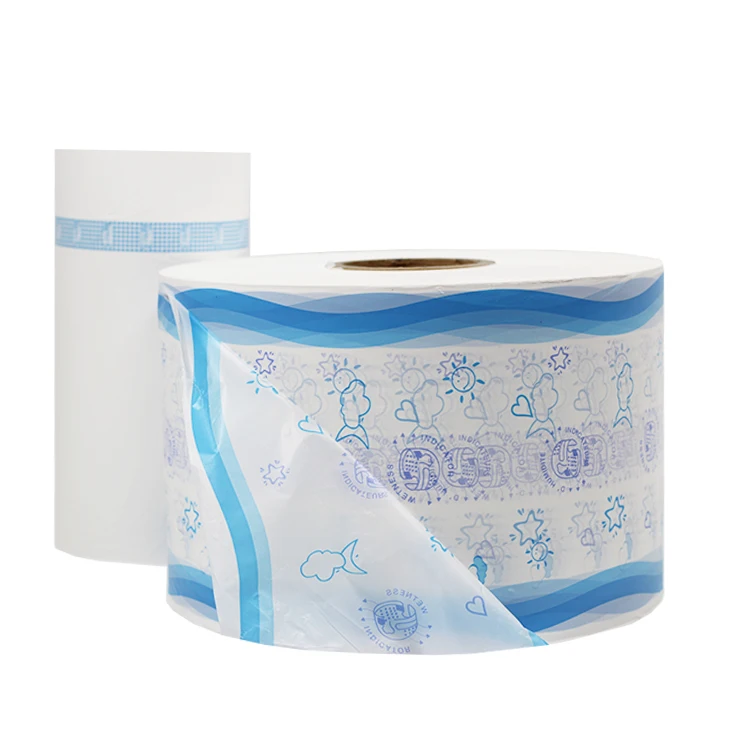Hot Sale Low MOQ Free samples Breathable PE polyethylene film for sanitary napkins diaper back sheet Material HQ loading