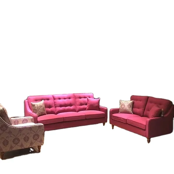 Moroccan Vintage Wooden Sofa Set for Living Room Single Sectional Removable Leather Cover Bed Design Lie-In Features Hall SOFA