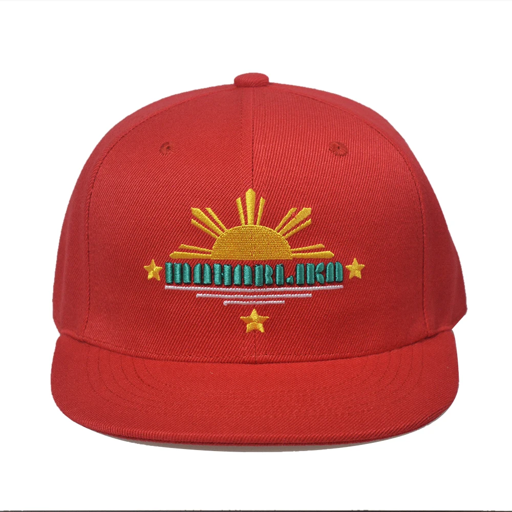 
New Fashion High Quality Custom Embroidery Flat Bill Snapback Wholesale 