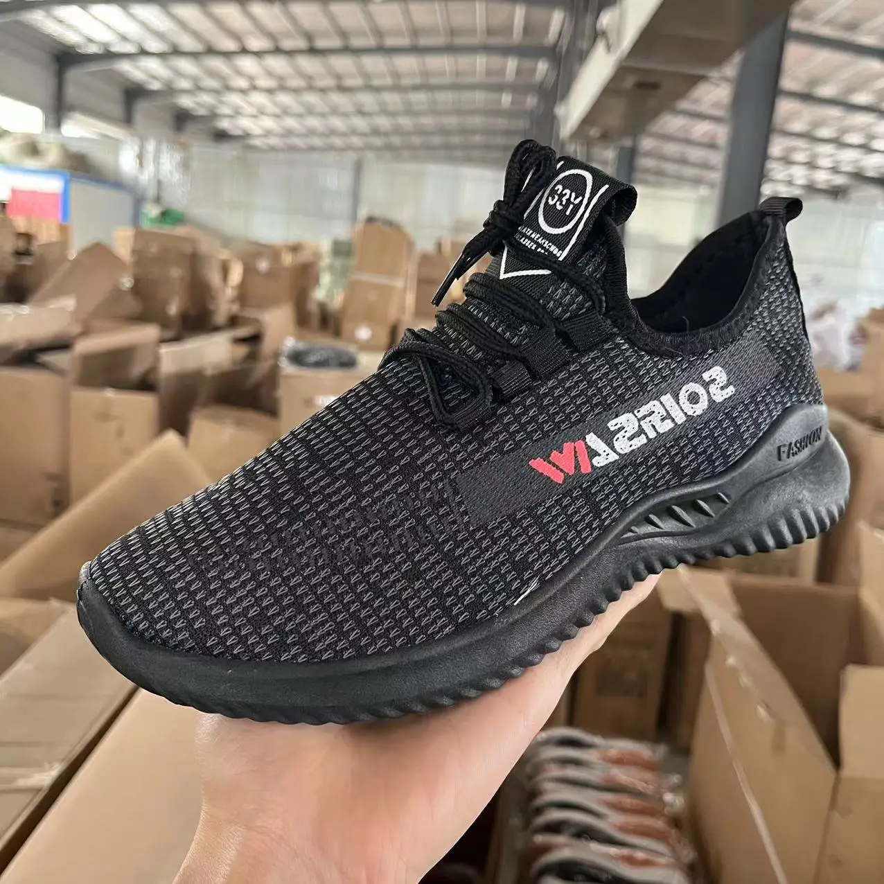 Fashion Casual Rubber Shoes Unisex Platform Custom Mesh Shoes For Men