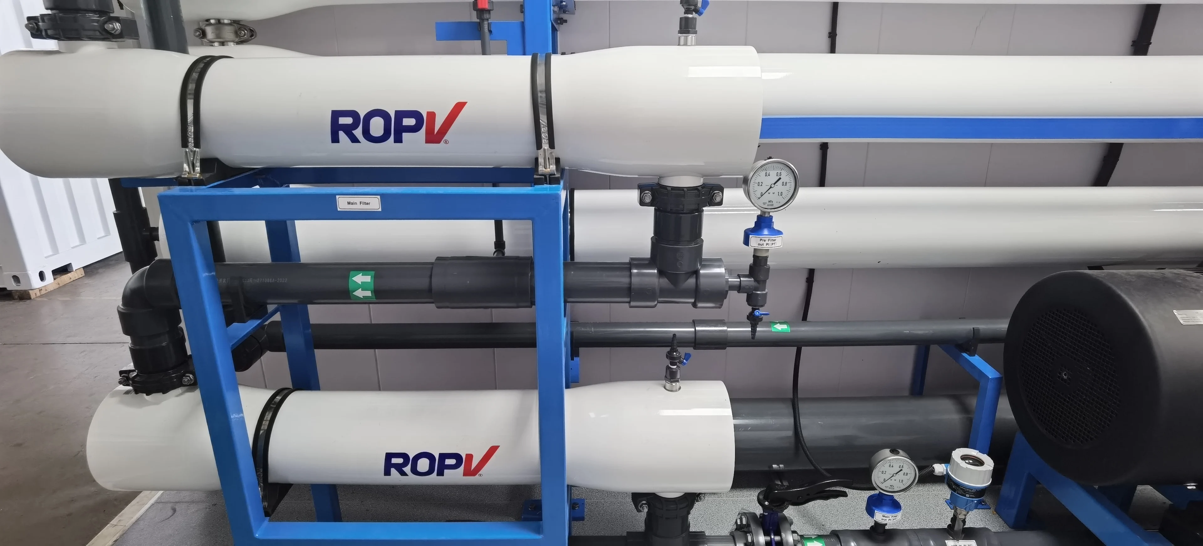 Containerized Desalination Plant Seawater ro Desalination Plants Reverse Osmosis System