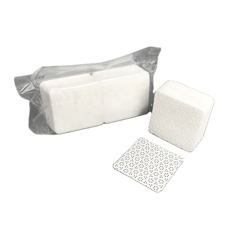 
Professional Disposable Lint Free 80gsm Nonwoven Meltblown Polypropylene Industrial Gel Polish Remover Nail Cleansing Wipes 