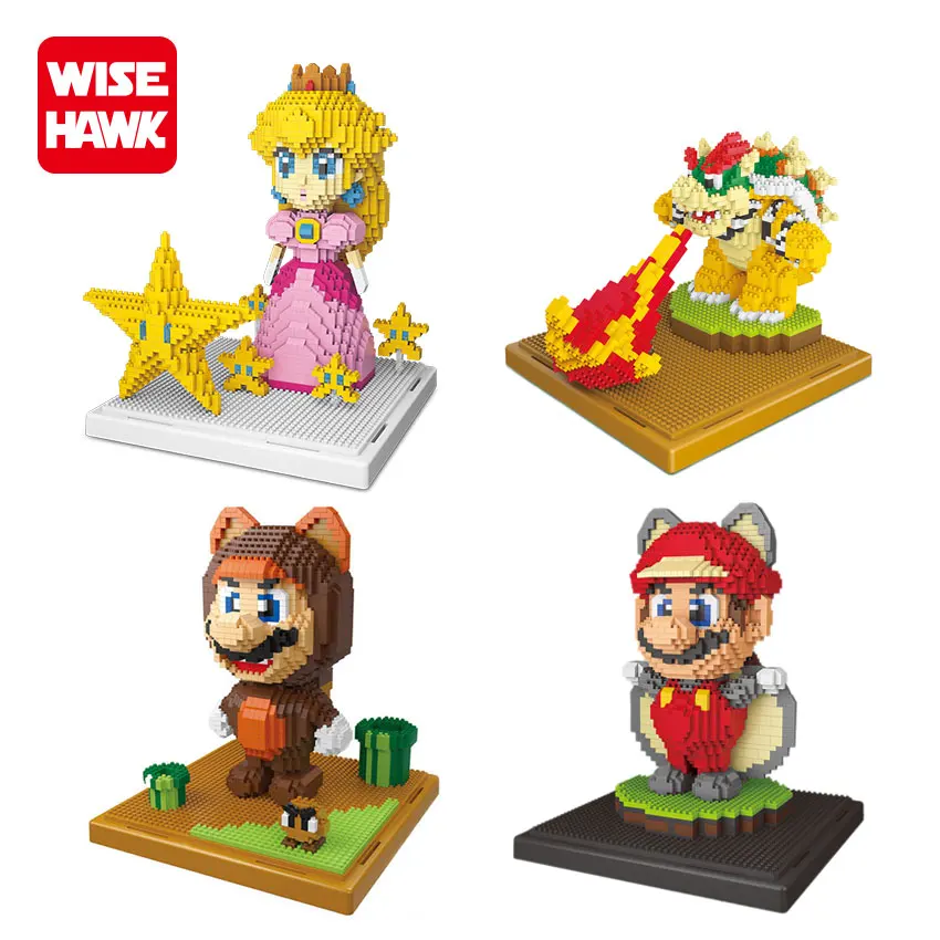  Новинка волшебный пластиковый нано-блок HC огромная фигурка super mario bros оптовая продажа популярные