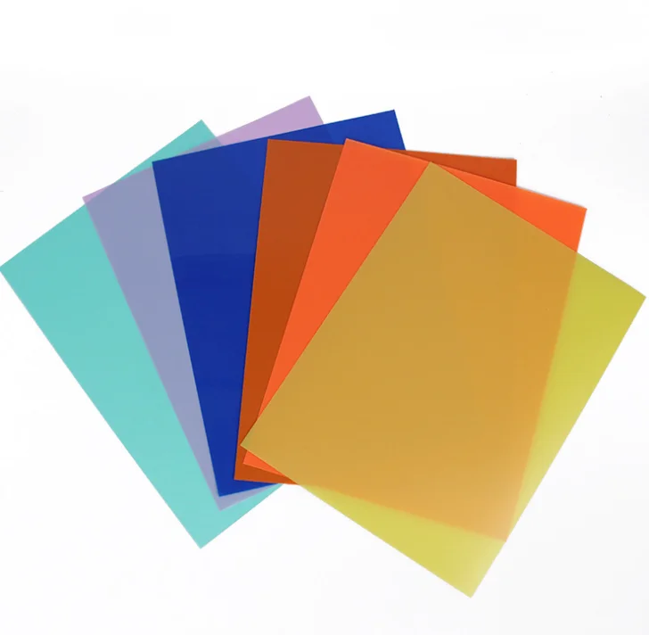 Transparent hips polystyrene diffuser sheet esd tray