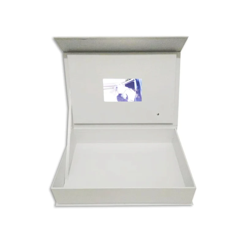 4.3 inch lcd good price video box with lcd screen with cover luxury credit card for advertising