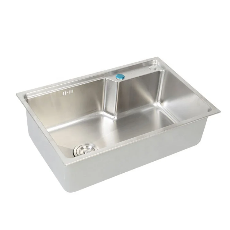 304 Stainless Steel Kitchen Sink Multi function Single Bowl Brushed Top mount Wash Basin For Kitchen Fixture