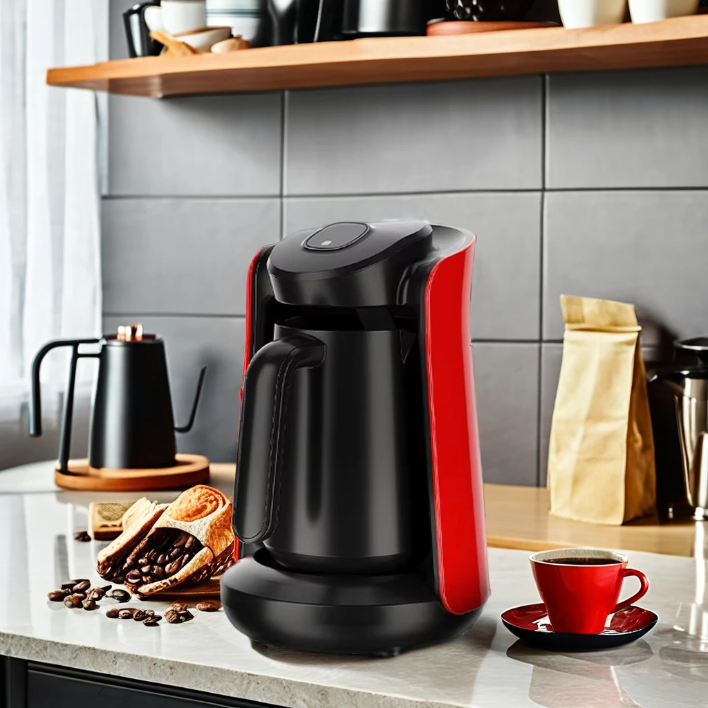 Multifunctional New Automatic Slow Brewing Functional Greek Turkish Moca Espresso Coffee Maker Drip Coffee Machine