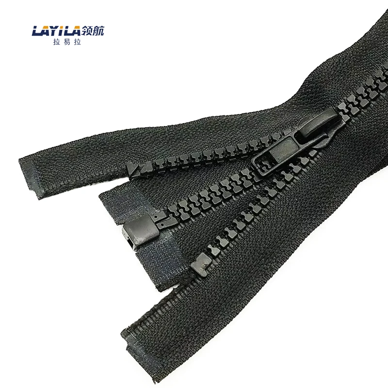 Long Chain Different Types Plastic Zipper For Jackets