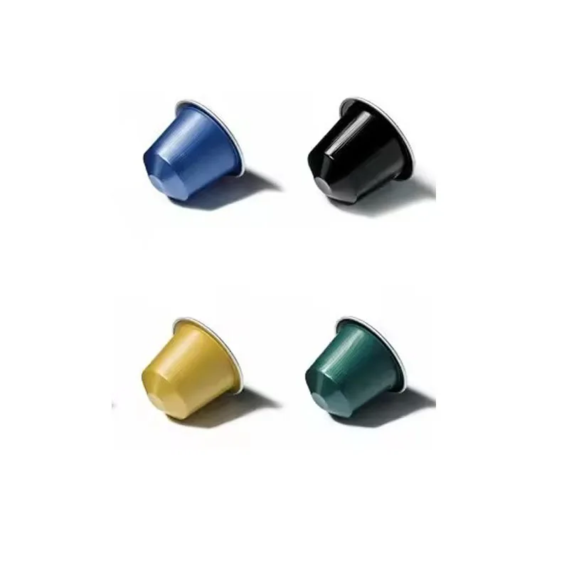 Хорошее качество алюминиевые кофейные капсулы для упаковки кофейного порошка Nespresso