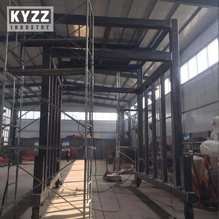 electric moving double girder platform gantry crane