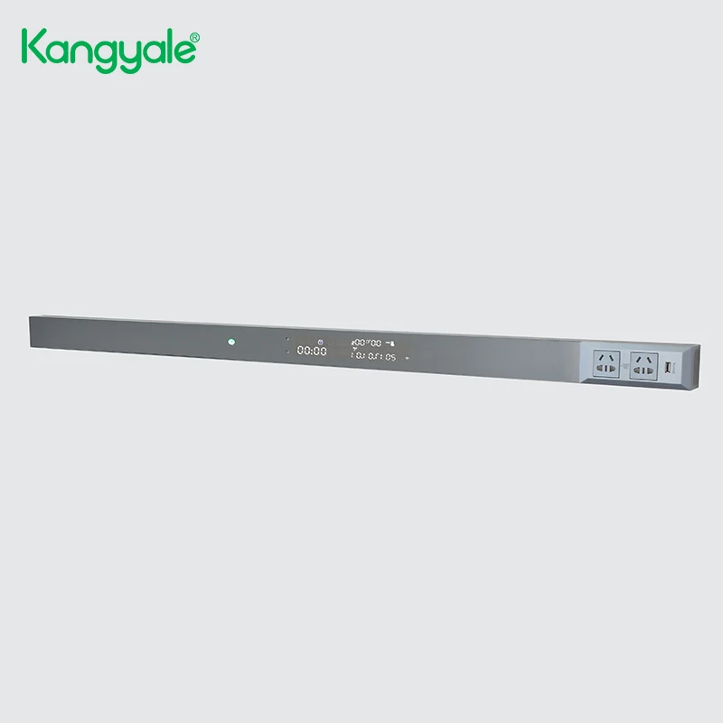 Kangyale multi-functional kitchen rack wall mounted aluminum alloy wall rack soup spoon chopping board storage rack