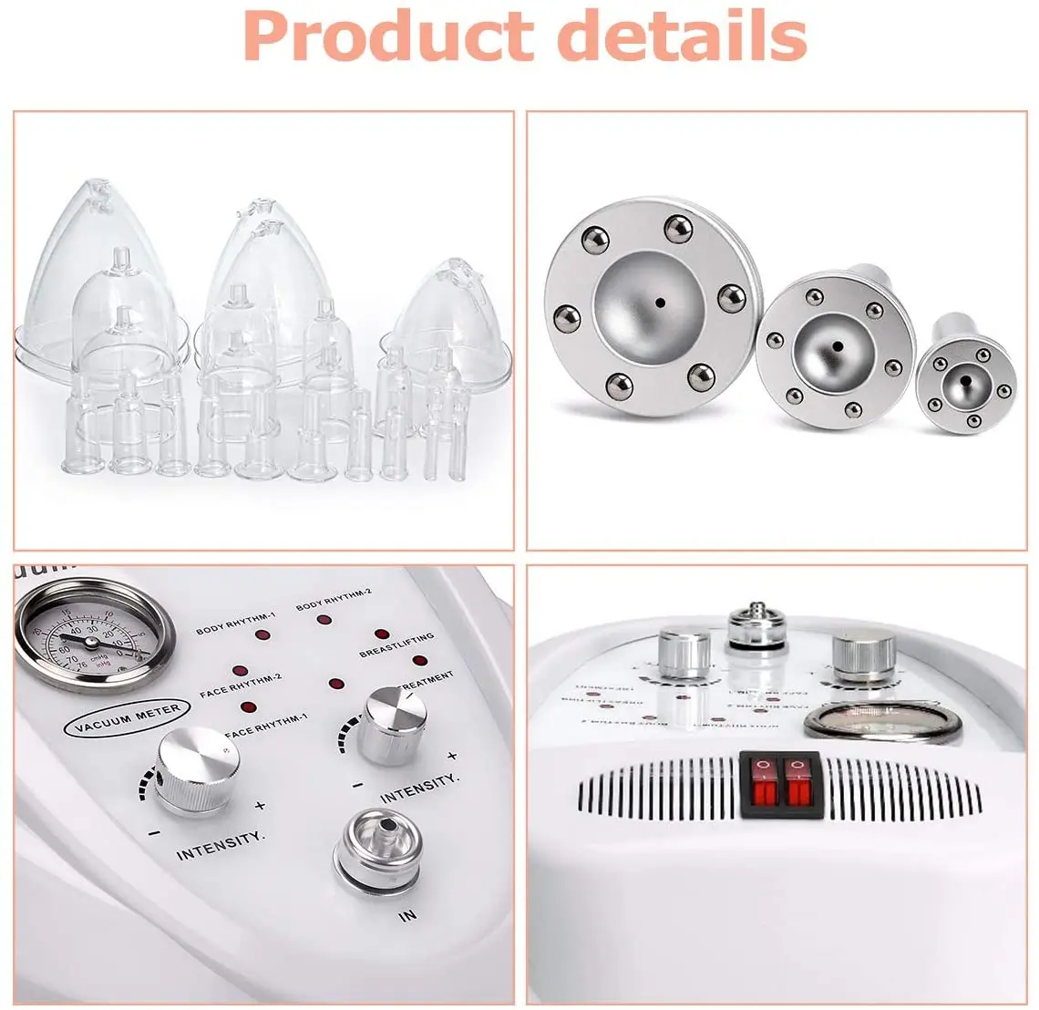 Hottest Butt Lifting Breast Enlargement Vacuum Therapy Machine Buttocks Butt Vacuum Machine Lifting And Breast Lifting Suction