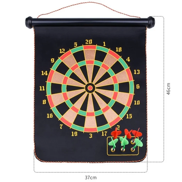 Realsin Professional Magnetic Dart Board Game Home Mini Fabric Dart Mat With Dart Pin