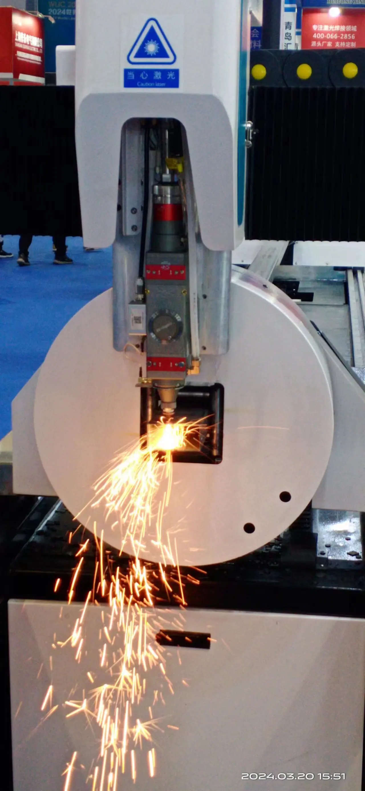 GJ-3015 steel guide rail  fiber laser cutting machine