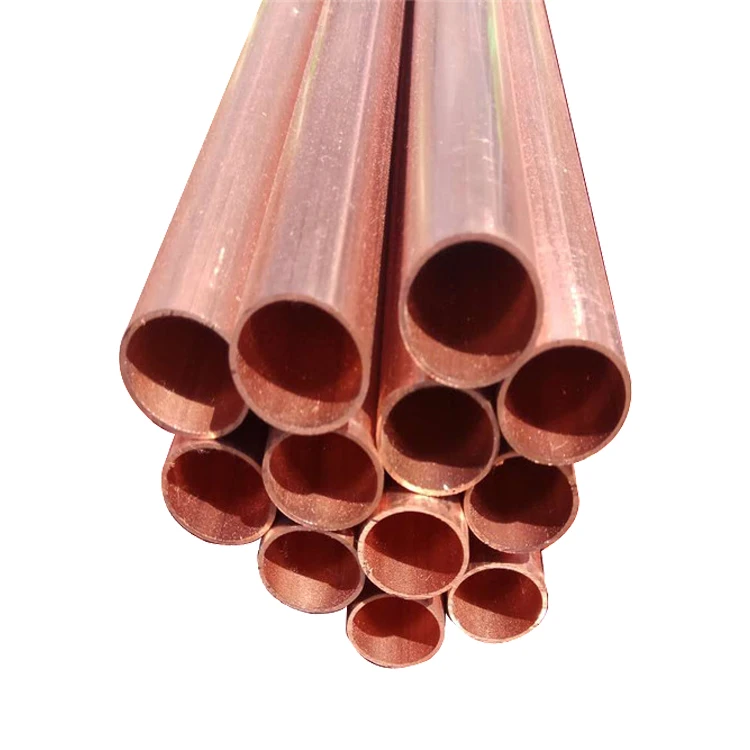Customized C1100 C1020 C11000 C10200 Straight Round Copper Tube