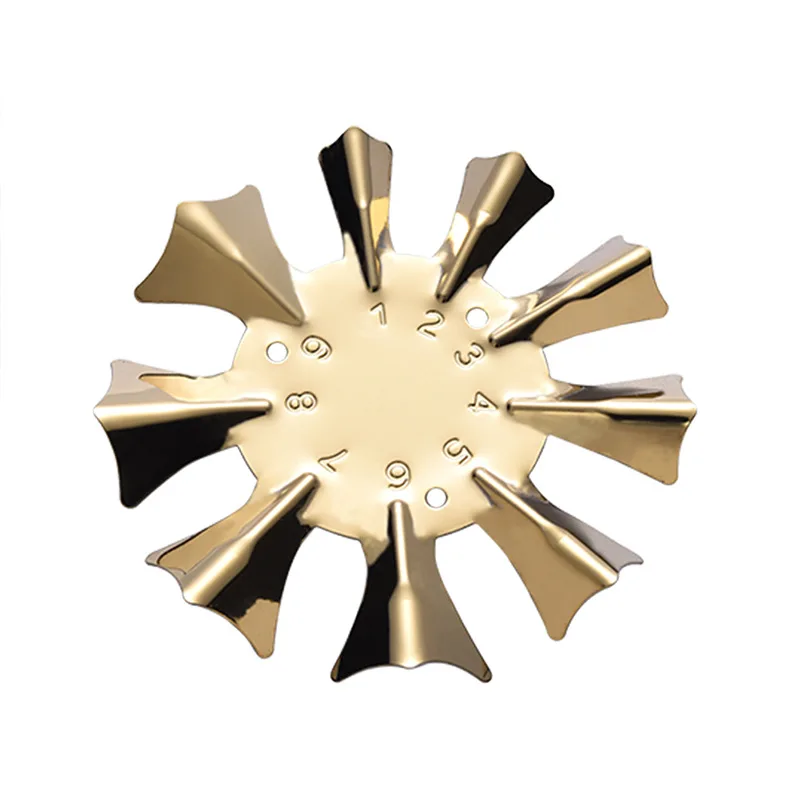 High Quality Professional Easy French Crystal Making Manicure Steel Plate Model Stainless Steel Template For Nail Tool